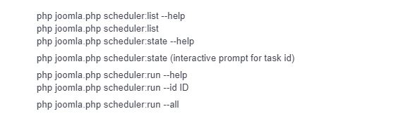 Abbildung: Scheduled Tasks per CLI ansprechen